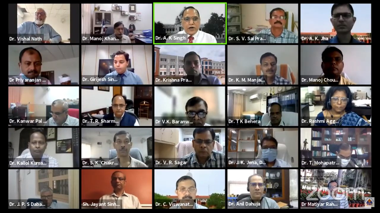 Celebrations of ICAR- IARI Jharkhand Foundation Day (Virtual)