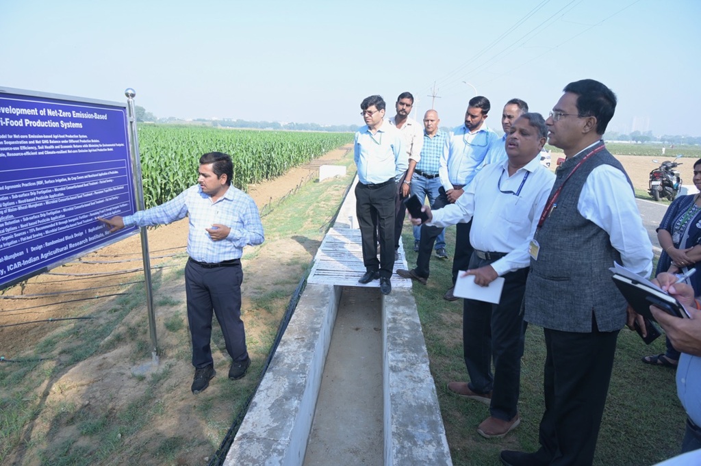 ICAR-IARI’s Net Zero Emissions Experiment: Field Visit on 19 October 2026