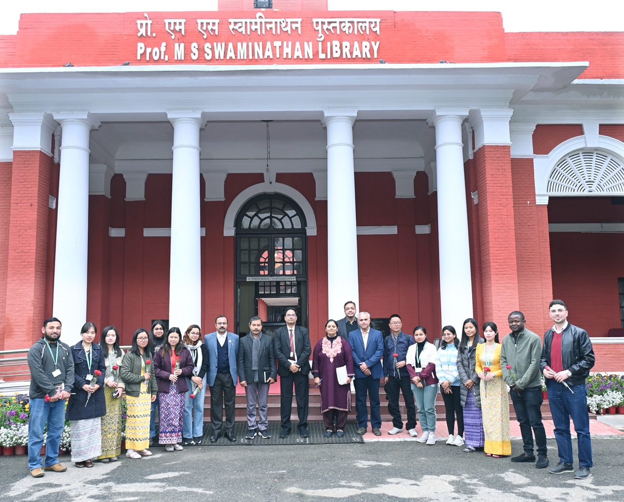 Foreign Students of IARI orientation Program today on 28th January