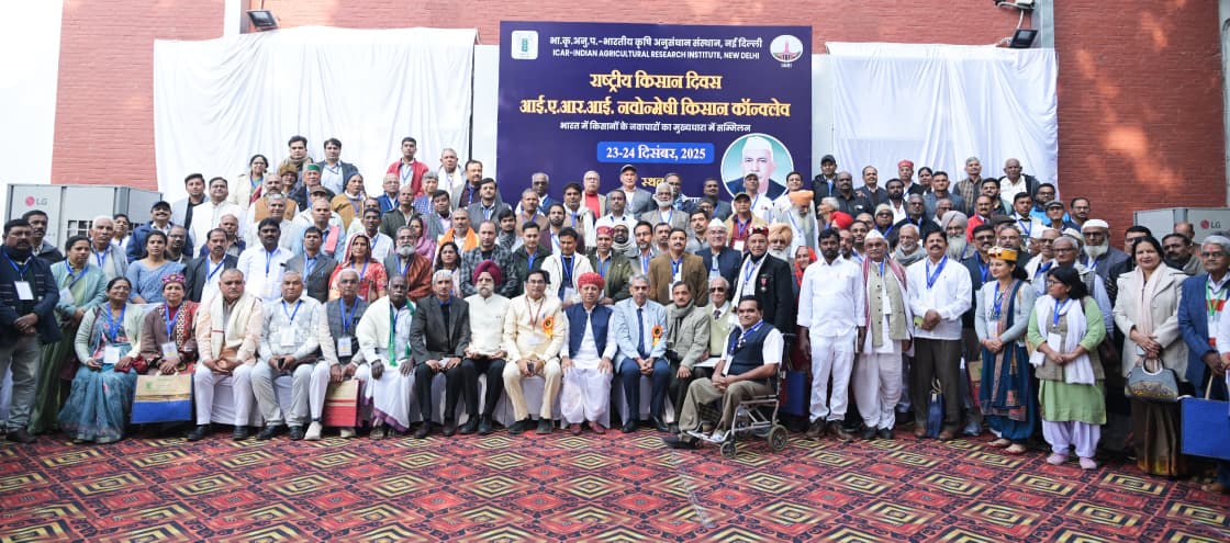 ICAR–IARI Organises Innovative Farmers’ Conclave 2025
