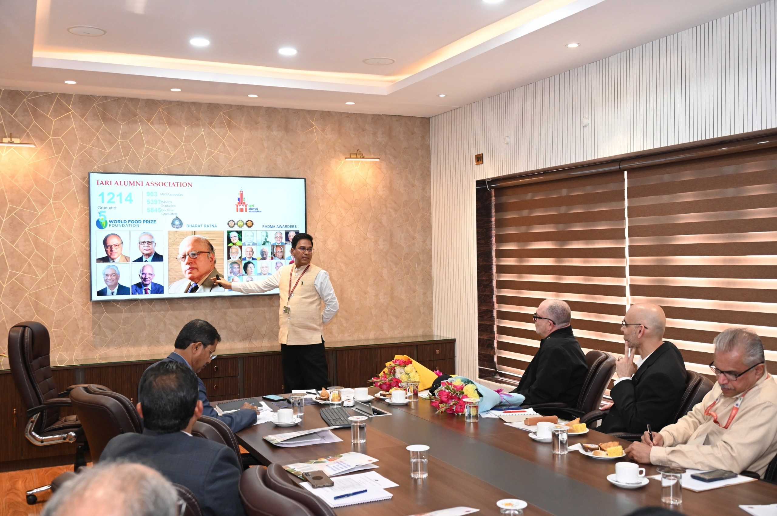 Israel Delegation from Hebrew University of Jerusalem interactions at IARI on 10th Feb 2026