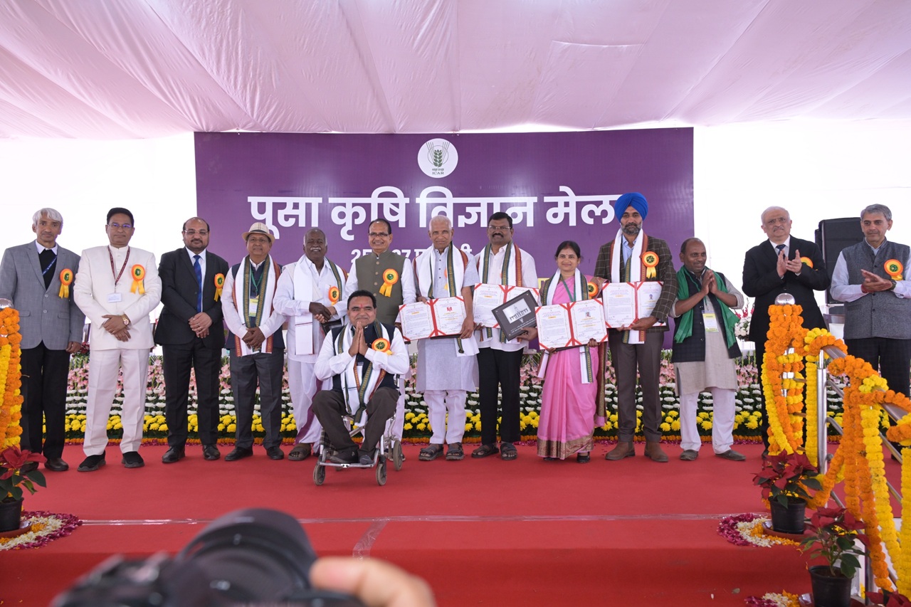 Honorable Agriculture Minister Sh. Shivraj Singh Chouhan Inaugurated Pusa Krishi Vigyan Mela at IARI, New Delhi
