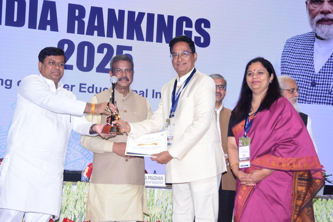 ICAR-IARI is awarded with No.1 ranking for Agriculture & Allied Sector and No.2 among SDG Institutes category in NIRF-2025