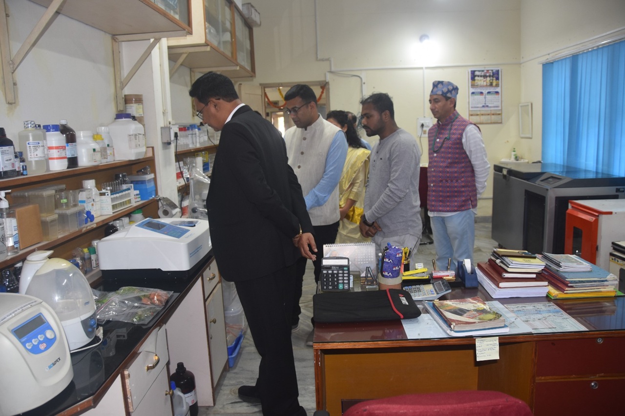 Director, ICAR–IARI Visited Kalimpong Centre, North Bengal